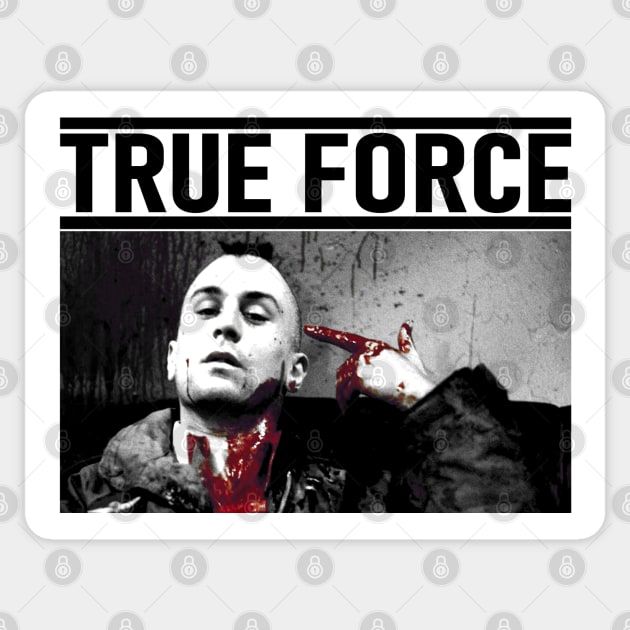 True Force Sticker by Zerowear